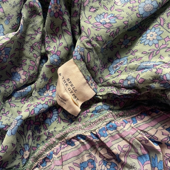 Spell Jasmine button front flutter dress - Picture 5 of 7